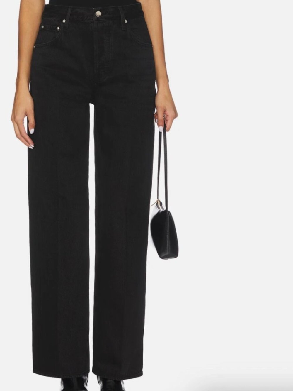 PISTOLA Denim Tate High Rise Barrel Wide Leg Women's Size 29 Cotton